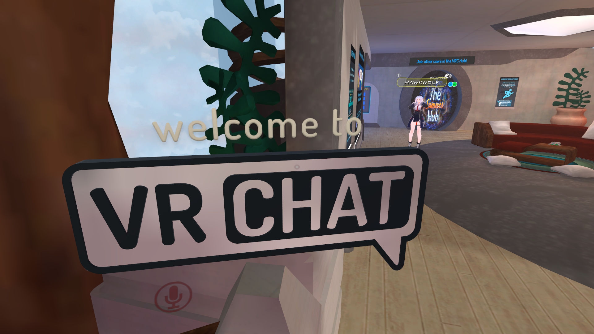 Welcome to your new Home (and Hub), by VRChat, VRChat