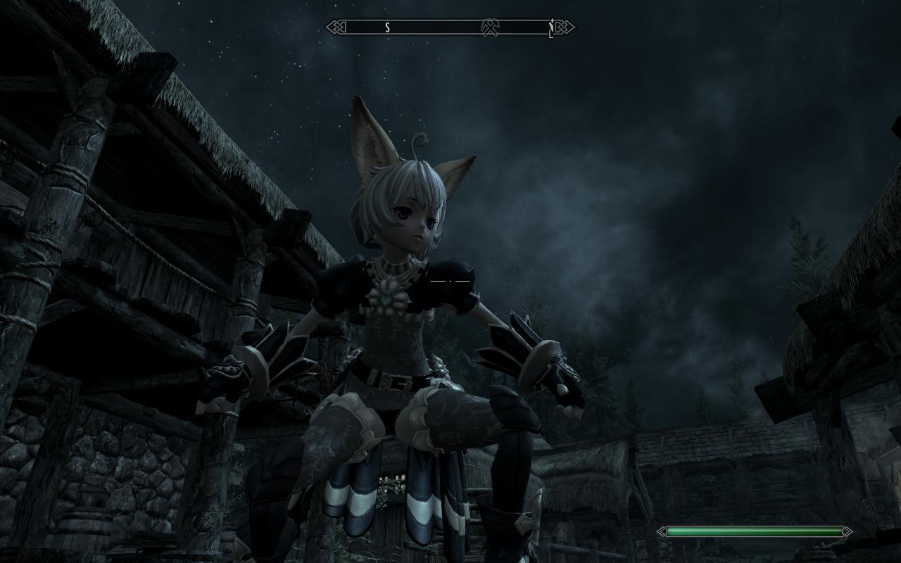 Skyrim - Anime mods of interest.