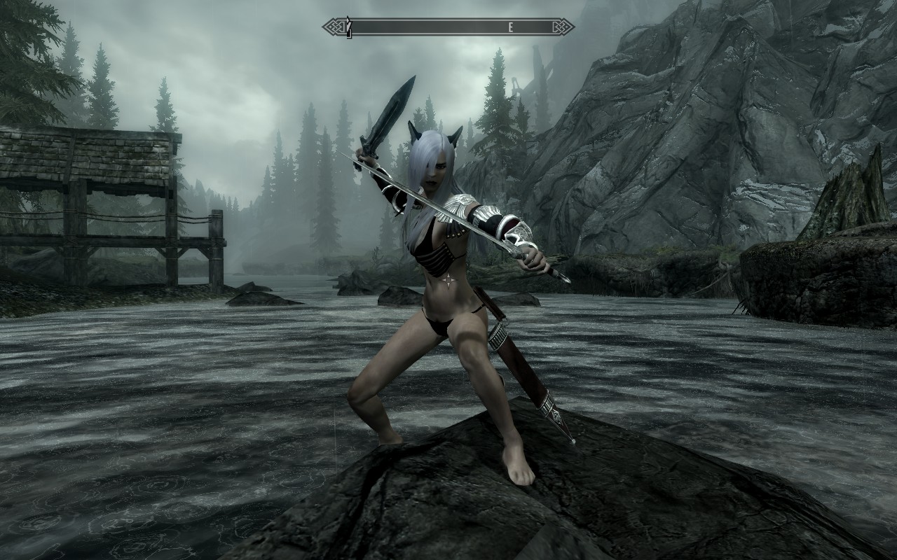 Skyrim - Anime mods of interest.