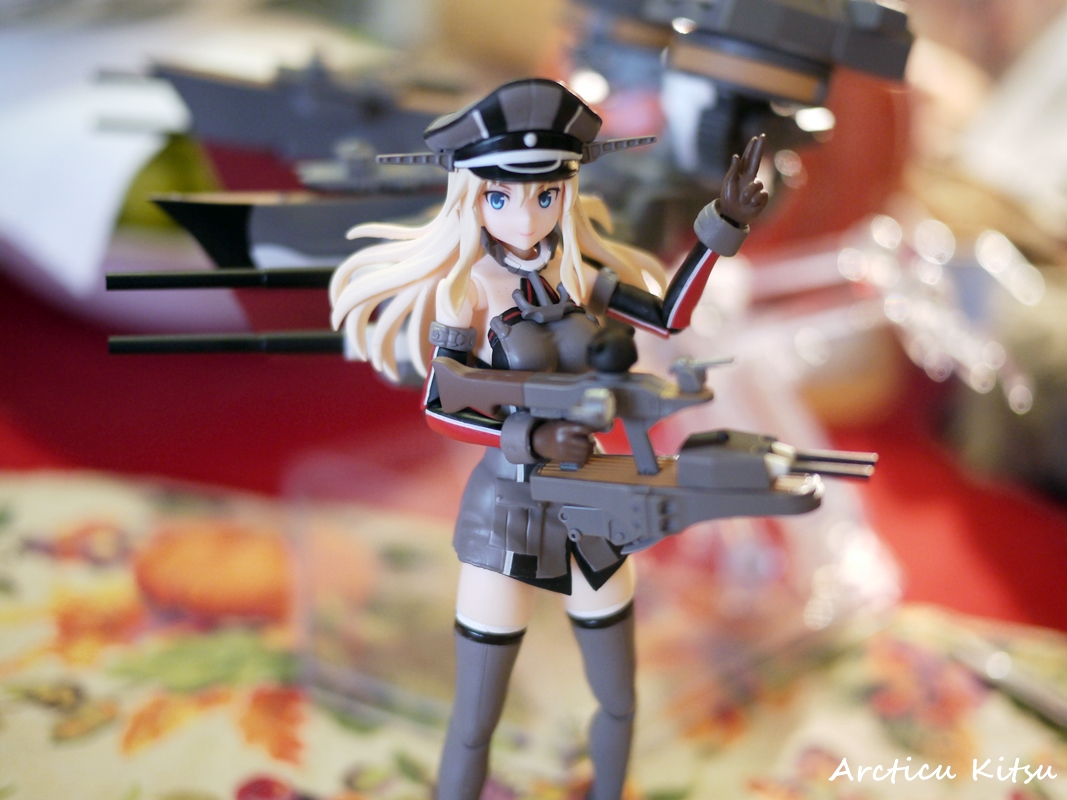 - Loving the pride & beauty placed in this figure that you can see how glorious Bismarck is, even as my waifu. She had trouble holding that gun of hers, yet everything else is a beauty with her.