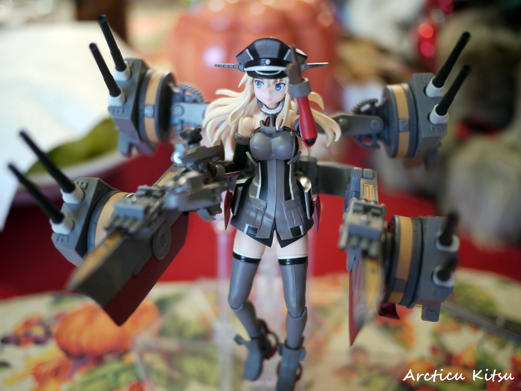 - The Mighty 'Bismarck' being just as gorgeous as she was in vessel form as she is in figure form. I love this version of Bismarck in a humanoid form. Her beauty carries on into this further, as it does in the web game.