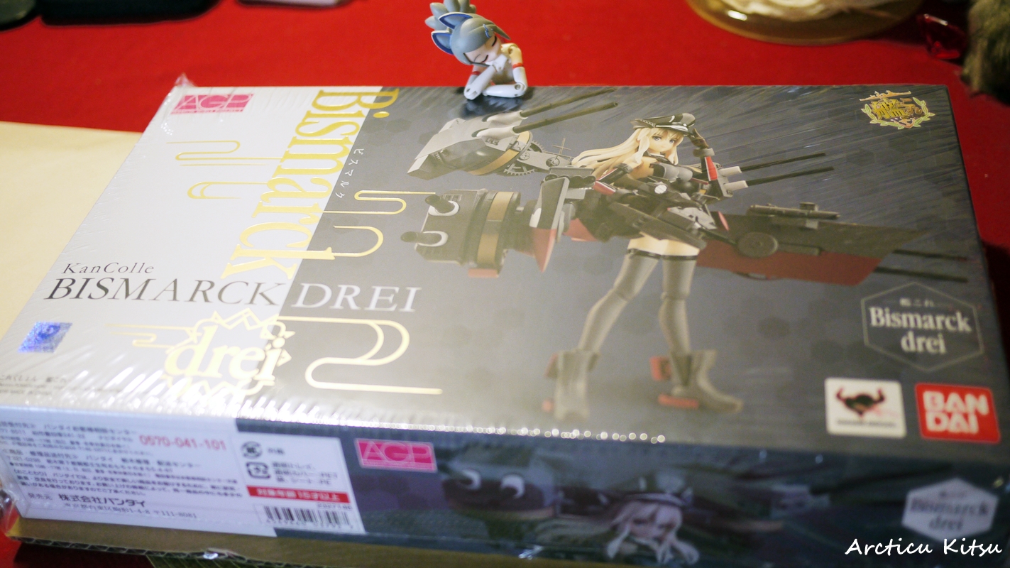 - My gloriously proud German BB waifu, Bismarck! She has arrived on Tuesday, August 30th, 2016 now awaiting for an appropriate time for unboxing & fun.