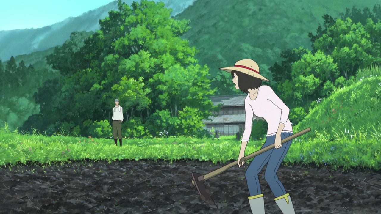 Farmer anime boy